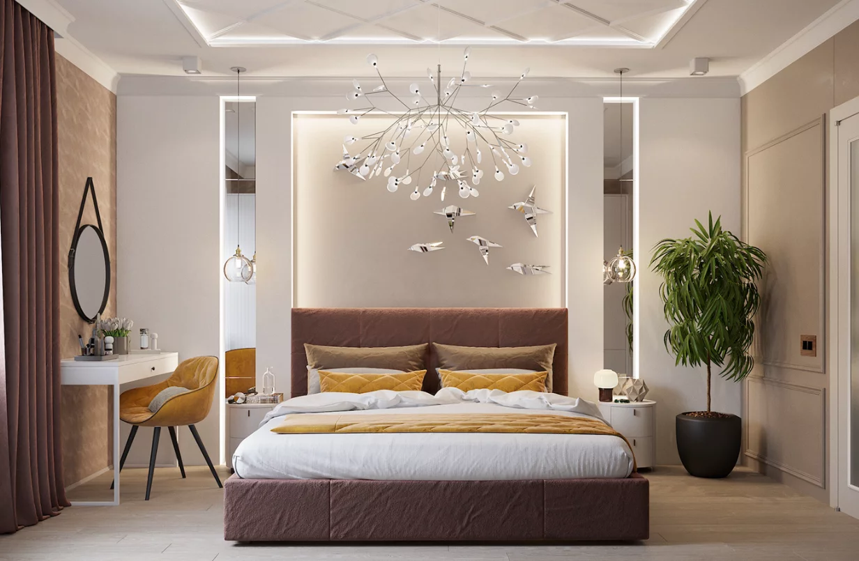 Luxury & Modern Bedroom Interior Designs Services