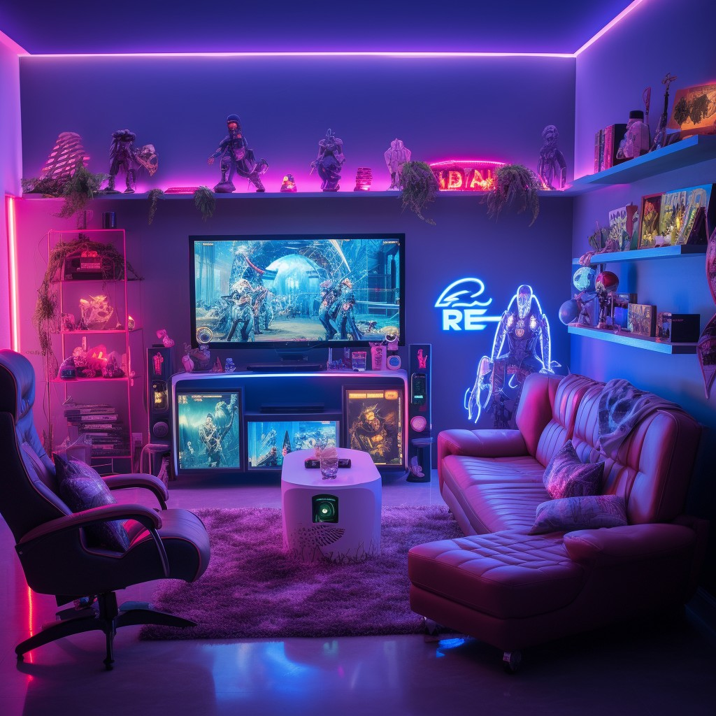 Modern Gaming Room Interior Design Services | Arch2