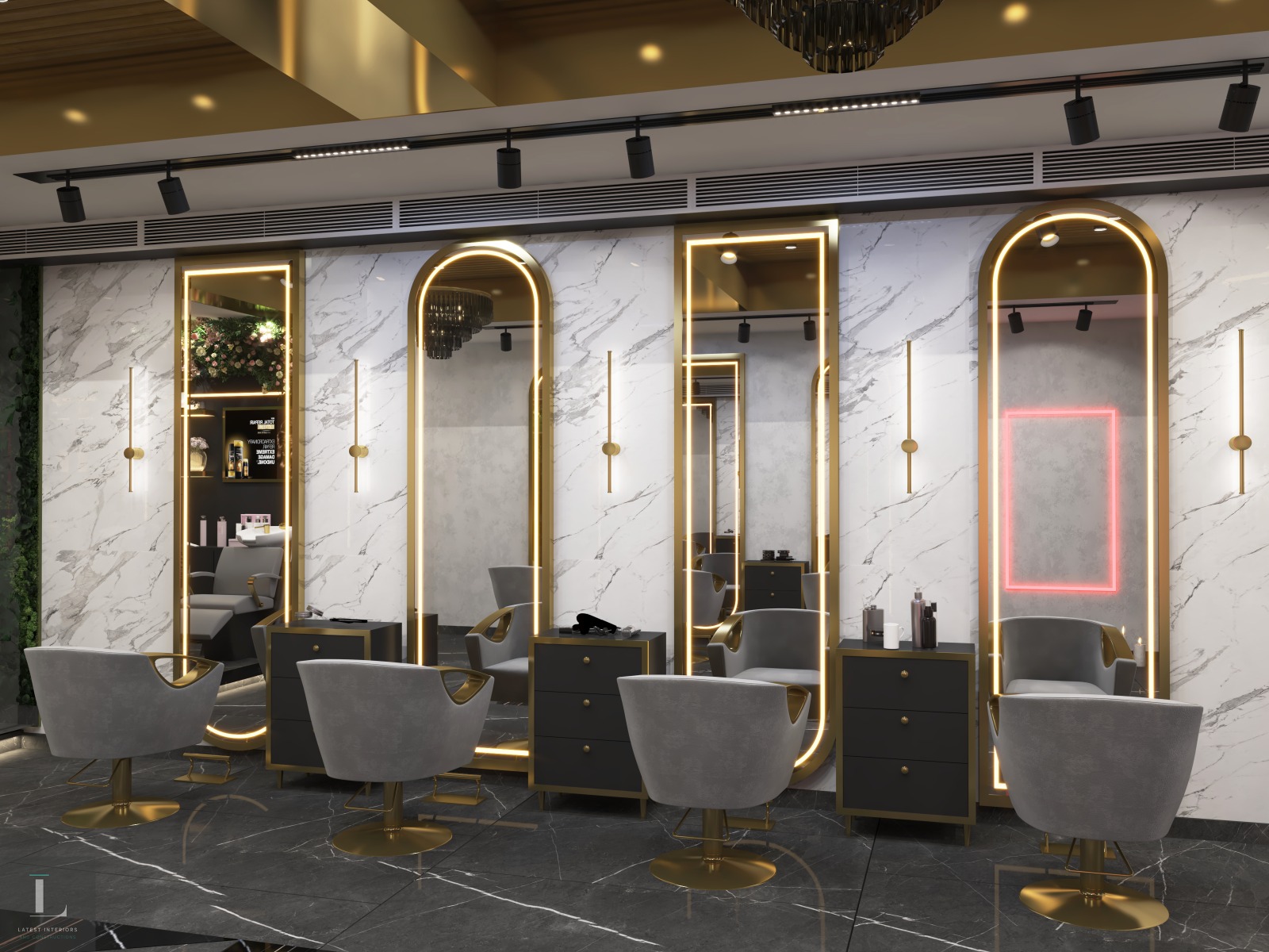 Transform Your Salon with Expert Interior Design Services, Luxury & Modern Styles